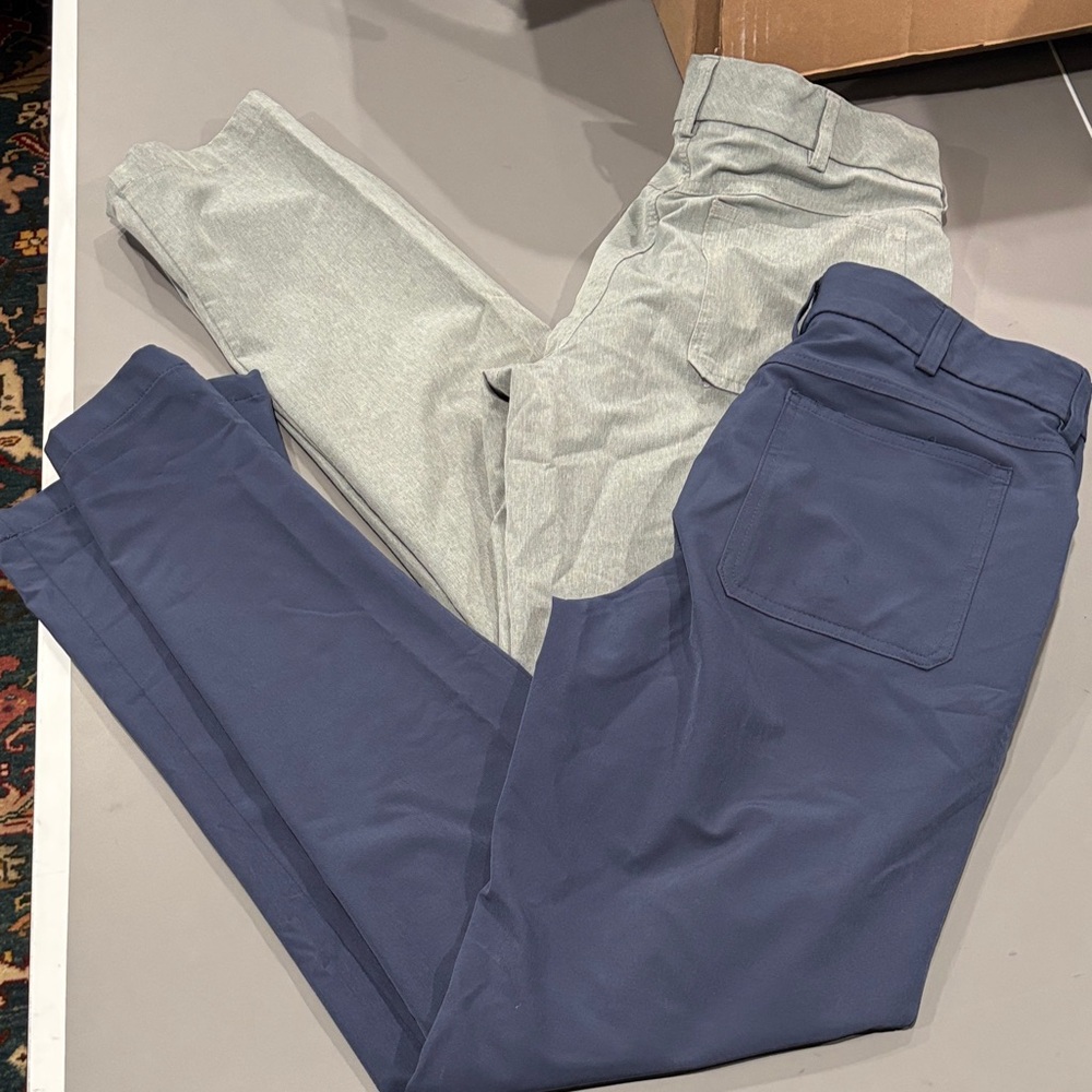 Walter Hagen Gray and Navy Golf Pants